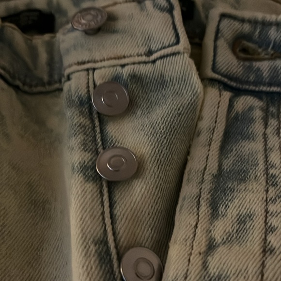 NWT ✅ WILD FABLE 💙 HIGHEST RISE 90s STRAIGHT LEG JEANS (Button Fly) - Picture 4 of 7